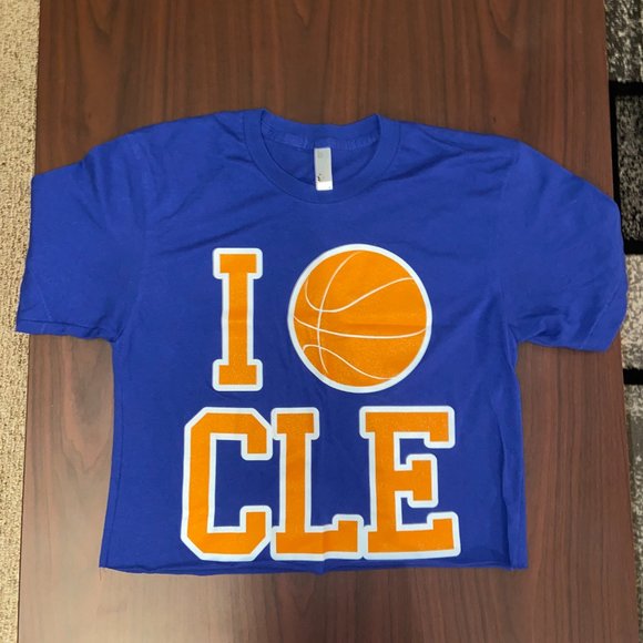 Women's Cropped Cleveland Tee - Picture 1 of 2